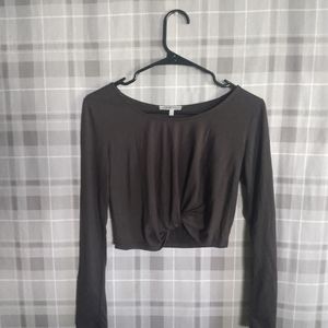 Long Sleeve Crop Top